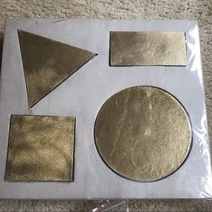 West Elm Confetti Wall Art in Gold